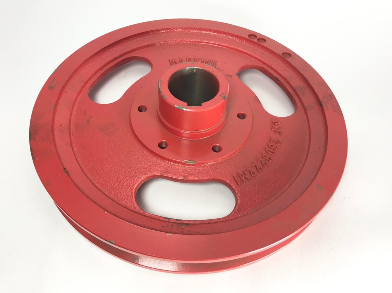 Z4240 - POLIA DE FERRO P/ COLHEIT. 286 HC1 F.45 CH MASSEY FERGUSON: 2803222M1